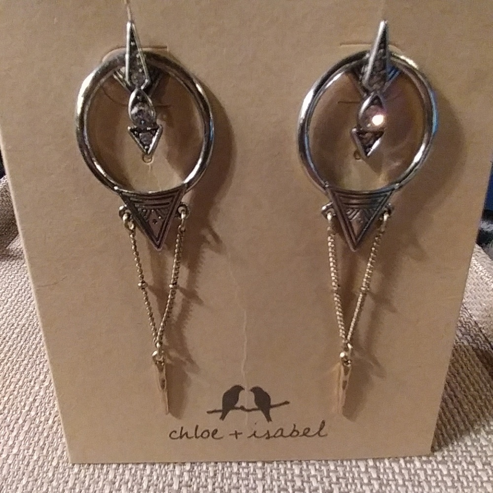 Amulet Convertible Earrings- never worn